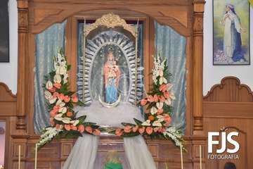 Lomo Magullo inició este sábado los cultos en honor de la Virgen de Las Nieves (Foto Francisco Javier Santana/TA)